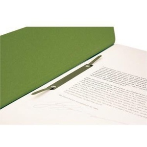 Falken DIN <b>A4</b> 250g/m Recycled Green Manila Cardboard Eyelet <b>Folder</b> New Eco-Friendly Product - Product Image 3