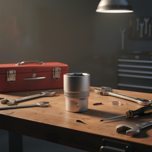 Hazet 1'' Short <b>12</b>-<b>point</b> Metric Square <b>Socket</b> - Product Image 3