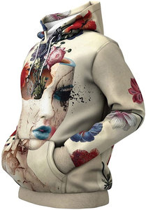 Offre Spéciale en vrac de polyester de haute qualité unisexe en gros personnalisé brodé polaire vierge capuche surdimensionnée - Product Image 2