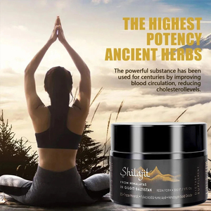 Himalayan Shilajit Resin Herbal Extract Food Grade Bulk Organic Fulvic Acid Supplement in Glass Container - Product Image 4