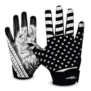 WINDEX INDUSTRY Vêtements de sport de haute qualité Gants de football américain 100% cuir Léger Personnalisable Couleurs et Logo Service OEM - Product Image 1