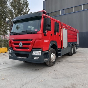 Camion-citerne d'extinction d'incendie Sinotruk HOWO 12000L 15000L à mousse et eau, poids lourd, d'<span class=keywords><strong>occasion</strong></span> - Product Image 1