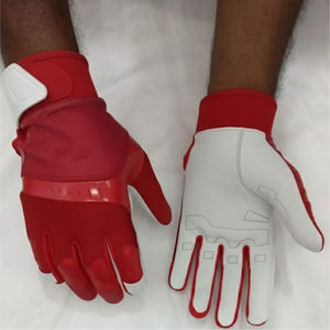 Guantes de Bateo de Béisbol de Cuero Genuino para Adultos, Profesionales, Hombres y Mujeres, Color y Logotipo Personalizables, Transpirables y Duraderos - Product Image 4