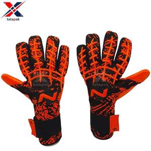 Gants de gardien de but de football unisexes pour adultes, fabriqués sur mesure par le fabricant direct, à doigts entiers, imperméables, avec sangle de poignet réglable, haute qualité - Product Image 5