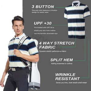 Polos de moda para hombres Camiseta Polo casual elegante para hombres: Uso diario sin esfuerzo 2024 - Product Image 4
