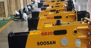 Disjoncteur hydraulique de type boîte SB 20 de haute qualité pour mini pelles Bob Cat Skid Steer Loader roches dures avec moteur puissant - Product Image 2