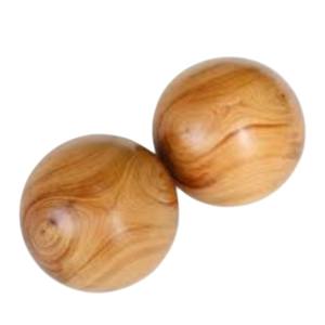 Esferas de Madera Talladas a Mano, Naturales, Color Marrón, Bolas Redondas Decorativas de Madera de Mango para Decoración Moderna del Hogar, Precio Más Bajo - Product Image 3