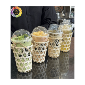 Porte-gobelet en bambou portable fait à la main 100% porte-gobelet en bambou écologique naturel pour l'exportation de 99GD - Product Image 5