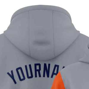 Chaqueta Universitaria con Capucha en Relieve al por Mayor, Chaqueta Cortavientos Sostenible para Hombre, Chaqueta Vintage Cálida para Hombre OEM/ODM de Invierno - Product Image 5