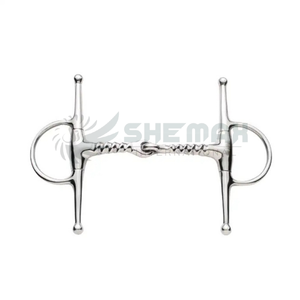 บิตม้าสแตนเลสขัดเงาแข็งแรงสร้างขึ้นเพื่อการควบคุมที่สะดวกสบายช่วยรักษาความดันและจุดชี้นำที่ชัดเจนขณะขับขี่ - Product Image 6