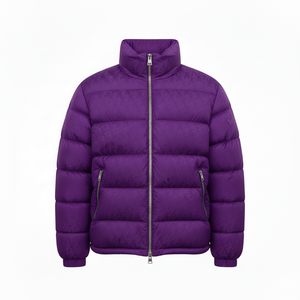 Blouson matelassé marron pour homme, veste d'hiver légère matelassée, col montant, blouson matelassé pour homme, blouson matelassé très vendu pour homme - Product Image 5