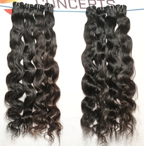 Unprocessed 100% Cuticle Aligned Straight Virgin Remy Indian Human <b>Hair</b> Lace Front Weaving Bodywave Temple Extension 100g Easy - Product Image 1