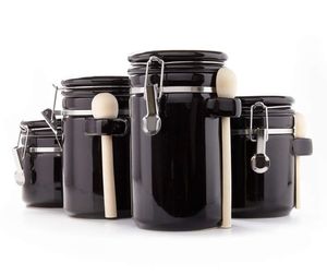 Stylish Theme Hammered Airtight Canister Sealed Pot Coffee <b>Bean</b> Tea Sugar Jar Food Storage Containers - Product Image 6