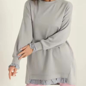 Sudadera de mujer Nuevo último logotipo personalizado sudor de mujer Llegada Sudadera de mujer en diferentes estilos - Product Image 1