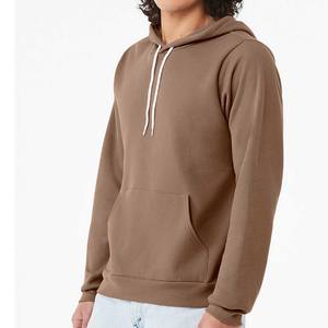 Sudadera con Capucha para Hombre, Mezcla de Algodón Peinado Hilado en Anillo y Poliéster, Sudadera con Cierre Completo Ecosmart de Felpa - Product Image 2
