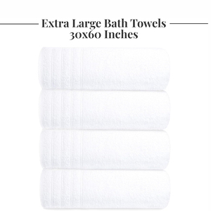 Juego de toallas de baño de algodón personalizadas de color blanco Toallas de baño de spa de felpa de secado rápido de felpa suave de alta absorción - Product Image 5