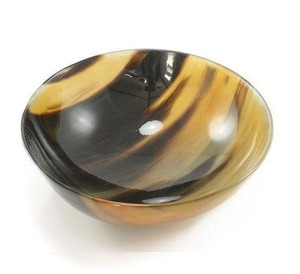 Cuenco ecológico para servir cuerno de búfalo, decoración única para el hogar - Product Image 3