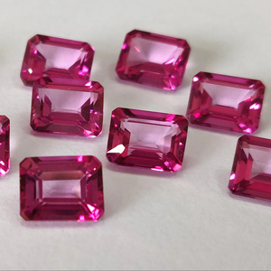 Topaze Rose Naturelle Octogone Facettes Qualité Supérieure 7x9mm Qualité Supérieure-Topaze Rose Octogone Facettes Qualité Supérieure - Product Image 1