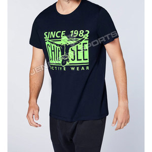 Camiseta Personalizada para Hombre, 100% Algodón, Estilo Hip Hop, con Logotipo Impreso, Manga Corta, Transpirable, de Secado Rápido, Ligera, Tallas Grandes - Product Image 5