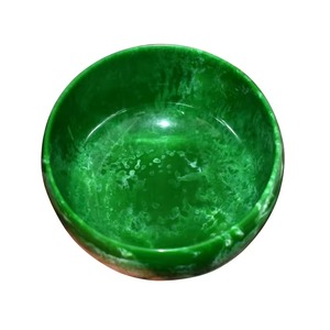 Motifs vibrants de tourbillon brillant pour la vaisselle élégante et la décoration de la maison hôtel servant des bols en résine fabriqués à la main indiens - Product Image 5