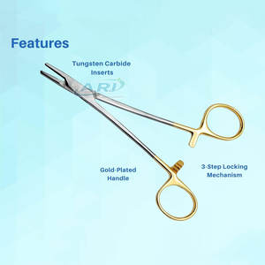 ที่ใส่เข็มสแตนเลสสำหรับการผ่าตัด ที่ใส่เข็มทางการแพทย์คุณภาพสูงสำหรับโรงพยาบาลและคลินิก - Product Image 3