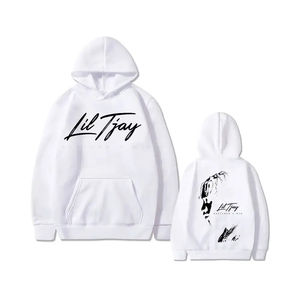 Sweat-shirts à capuche pour hommes, personnalisés, livraison directe, effet délavé à l'acide, imprimé par décharge, motif uni, écologique, automne, conception en polaire OEM - Product Image 1