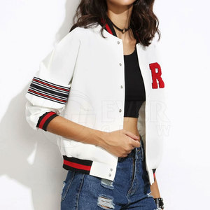 Latest Design Women Lettermen Jackets Outerwear Fashion Letterman Jackets for Sale in Best Price - Product Image 5