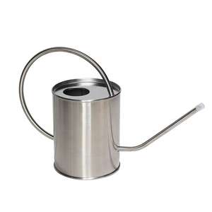 Regadera de metal robusta, perfecta para el cuidado rutinario de las plantas, que proporciona un flujo de agua suave y controlado y una sujeción firme. - Product Image 4