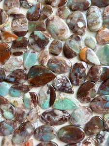 Venta al por mayor mejor pulido a mano azul Aquaprase cabujón piedras preciosas sueltas naturales para uso en joyería a granel Semipreciosas Cabinas - Product Image 3