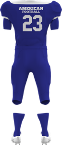 Conjunto de uniforme de fútbol de entrenamiento de diseño personalizado para jóvenes, ropa deportiva de sublimación, equipo de fútbol americano - Product Image 3