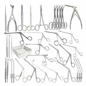 Ensemble d'instruments chirurgicaux manuels Fess Pinces en acier inoxydable et canule Clip en plastique Base d'outils chirurgicaux - Product Image 4