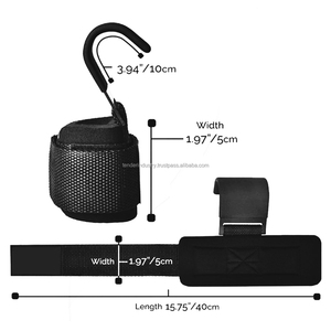 Gym Power <b>Hook</b> Durable Metal <b>J</b> <b>Hook</b> Neoprene Straps Extra Strong Closure Customizable Colors Sizes Logo-Fitness Equipment Access - Product Image 5