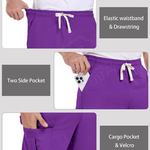 Pantalones Cortos Cargo Deportivos para Hombre, Diseño Personalizado, 100% Algodón, Pana, Impermeables, Transpirables, Estilo Urbano, Diseño Liso - Product Image 5