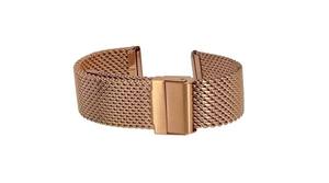 WD011 Bracelet de montre intelligent unisexe de luxe, résistant à l'eau, durable, respirant, réglable, en acier inoxydable, avec fermoir papillon - Product Image 3