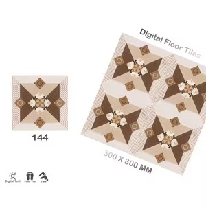 Marca Vistaar, baldosas digitales de cerámica asequibles de 300x300mm, ideales para suelos de alfombras, porcelana adecuada para la India - Product Image 5