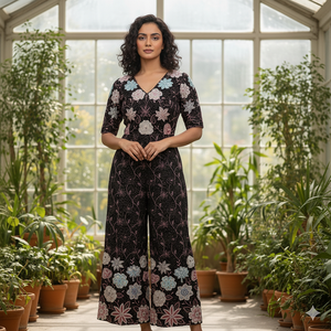 Luxury <b>Velvet</b> Embroidery Fabric Soft Textured Material for Fashion Upholstery Crafts Elegant Premium Textile Supply - Product Image 2