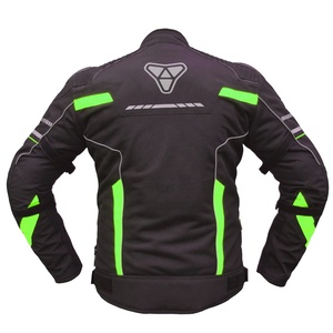 Blousons de moto en textile pour hommes de haute qualité avec impression sérigraphiée sur le col, vente en gros, protection de sécurité pour la moto et les courses automobiles - Product Image 3