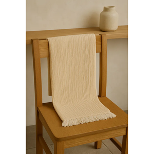 Toalla de Baño Pestemal 100% Algodón Muselina, Secado Rápido, Ligera, 100x200cm, Diseño Tejido de Color Sólido para Spa, Gimnasio, Playa - Product Image 2