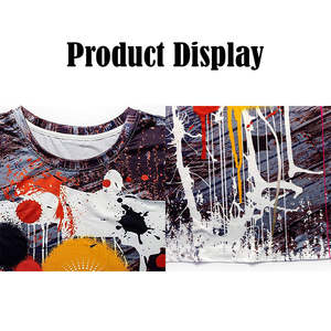 Camiseta Deportiva Sublimada para Hombre, Camiseta Sublimada Personalizada, Transpirable, de Secado Rápido, Ligera, Diseño e Impresión Personalizados, OEM - Product Image 3