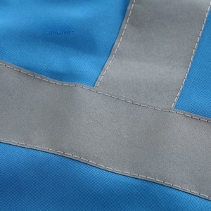 Chaleco de Seguridad de Alta Visibilidad al por Mayor, con Múltiples Bolsillos, Ropa de Seguridad Reflectante para Trabajadores de la Vía Pública, Arnés de Seguridad Urbano - Product Image 5