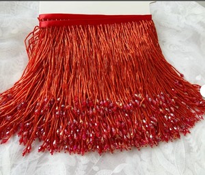Wholesale 5yards/lot <b>Bead</b> Tassel Tassels Trim Lace Fringe - Product Image 1