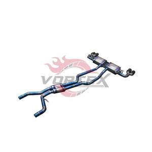 Sistema de Escape Catback Valvetronic de Titanio para Porsche Cayenne 958 4.8 2010-2016, Accesorios de Rendimiento Automotriz - Product Image 6