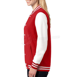 Blouson Bomber en Jean Style Letterman pour Femme, Modèle 2023 Haut de Gamme, Rembourré en Coton de Haute Qualité, Respirant, Coupe-Vent, Manches Longues, Finition Soignée - Product Image 3