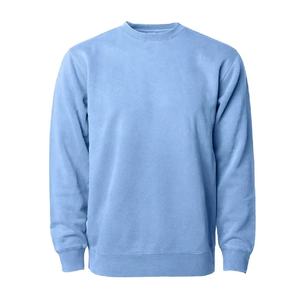 เสื้อสเวตเตอร์คอกลมใส่ได้ทั้งชายและหญิงผ้าฟลีซ XS ย้อมสีล้วนแบบกำหนดเองได้ทุกสีสำหรับฤดูหนาว - Product Image 4