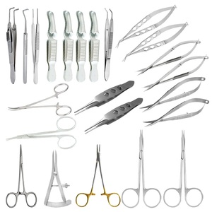 Juego de Instrumentos Quirúrgicos de Acero Inoxidable para Cirugía de Músculos Oculares, Estrabismo, Retina, Blefaroplastia, Enucleación Oftálmica - Product Image 4