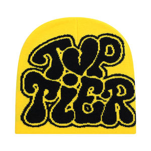 Custom Winter Knitted Hat logo Printed Jacquard <b>Beanies</b> - Product Image 1