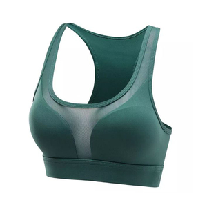 สปอร์ตบราสำหรับผู้หญิง XL ใส่เล่นฟิตเนสวิ่งเล่นโยคะออกกำลังกายมีกระเป๋าใส่โทรศัพท์เสื้อชั้นในดันทรง - Product Image 1