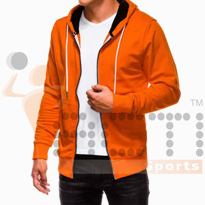 2024 nouveau Style hommes fermeture éclair sweats à capuche bonne qualité hommes fermeture éclair sweats à capuche pour vente en ligne - Product Image 4