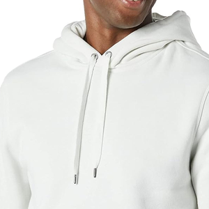 Sweats à capuche de haute qualité coton sweat à capuche en éponge française surdimensionné hommes usine en gros sweats à capuche unis vierges pour hommes - Product Image 4
