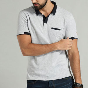2025 Traje de moda de alta calidad Último diseño Pakistán Fabricante Fácil de usar Camiseta Polo para hombre - Product Image 1